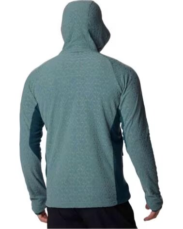 COLUMBIA PILE CON CAPPUCCIO TITAN PASS 30 DA UOMO GRIGIO METALLO METAL