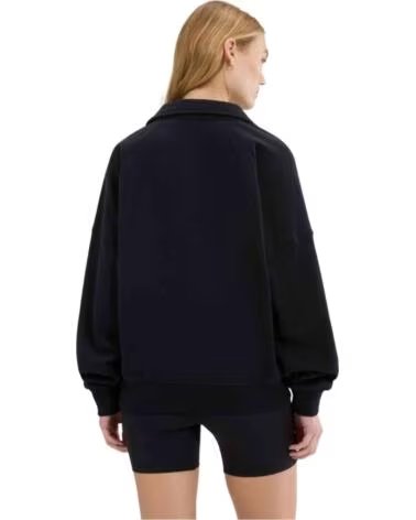 ELLESSE FELPA MORCONE NERA DA DONNA NEGRO