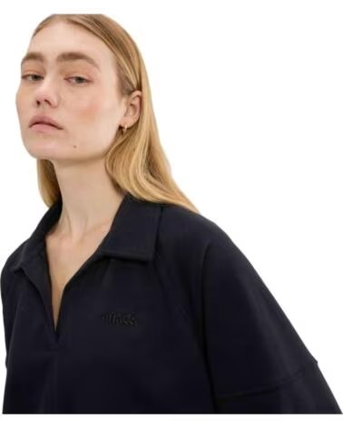 ELLESSE FELPA MORCONE NERA DA DONNA NEGRO