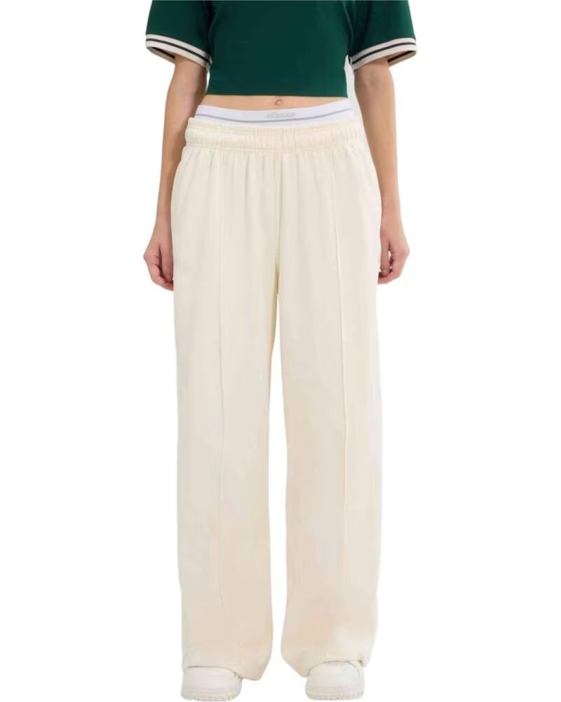 ELLESSE PANTALONI LUNGHI CASOLI DA DONNA, BIANCO SPORCO BLANCO ROTO