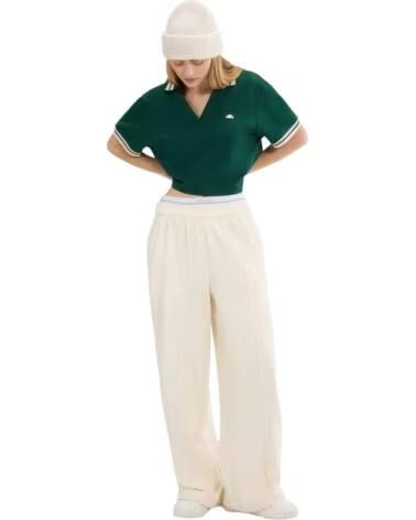 ELLESSE PANTALONI LUNGHI CASOLI DA DONNA, BIANCO SPORCO BLANCO ROTO
