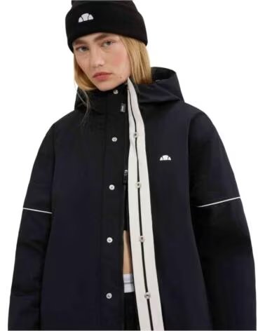 ELLESSE CASACO PARKA ACOLCHOADO SHAMES PARA MULHER NEGRO