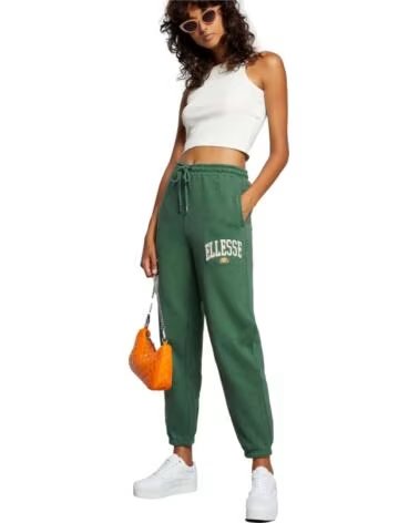 ELLESSE PANTALONI JOGGER DA DONNA CAMMINA VERDI GRIS JASPEADO