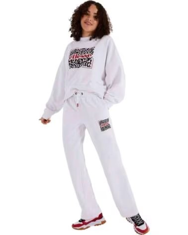 ELLESSE PANTALÓN JOGGER ZOO BLANCO PARA MUJER