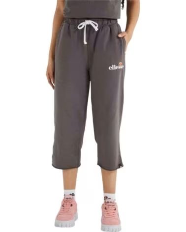 ELLESSE PANTALONI JOGGER CROP DONNA TARAN NEGRO