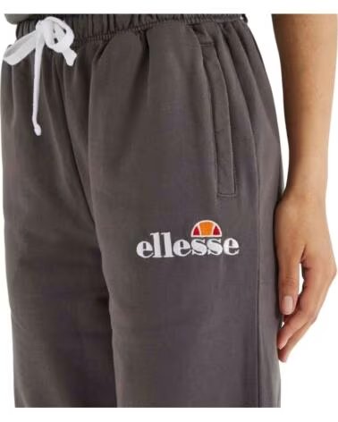 ELLESSE PANTALONI JOGGER CROP DONNA TARAN NEGRO