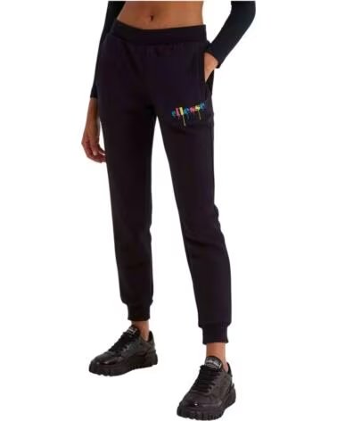 ELLESSE PANTALONI JOGGER POP DA DONNA NEGRO