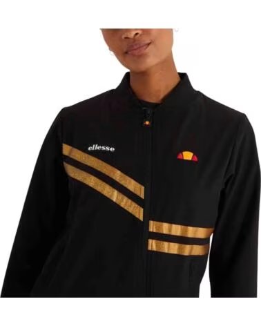 ELLESSE VESTE DE SPORT PARTIAL POUR FEMME NEGRO