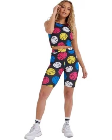 ELLESSE SMILEY RADLERHOSE MEHRFARBIG DAMEN GRIS OSCURO
