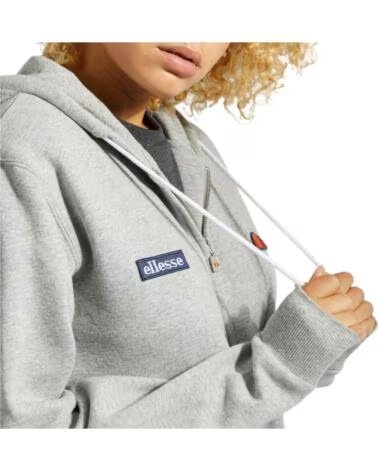 ELLESSE MOLETOM COM CAPUZ SERINATAS CINZA GRIS JASPEADO