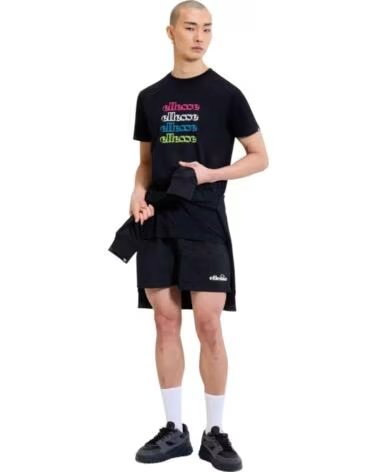 ELLESSE CAMISETA MANGA CORTA LOGO MULTICAPA UNISEX BLANCO