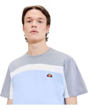 ELLESSE CAMISETA SHA22555 MANGA CORTA HOMBRE AZUL CLARO