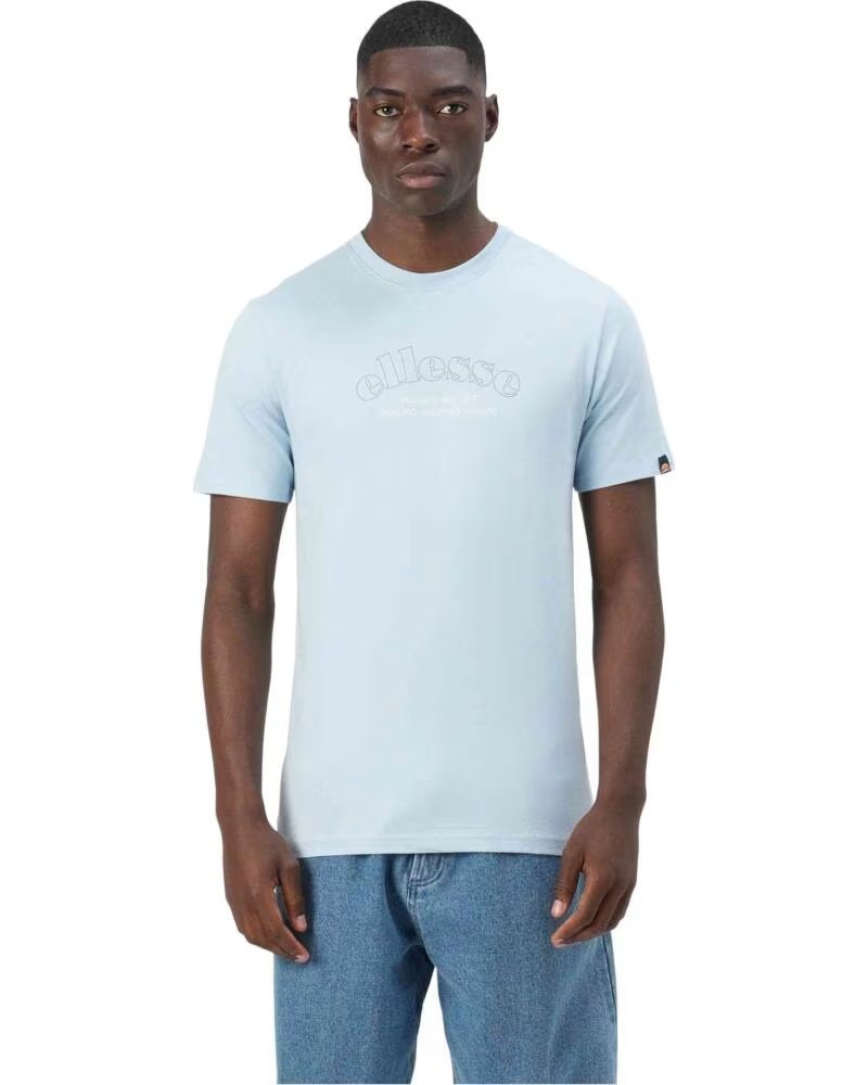 ELLESSE T-SHIRT SHA22548 À MANCHES COURTES POUR HOMME VERDE