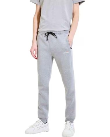 ELLESSE PANTALONI JOGGER UNISEX LATOSO GRIGIO MELANGE GRIS JASPEADO