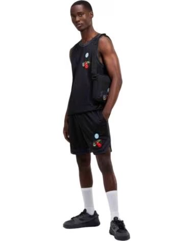 ELLESSE PANTALONCINI BELLIC NERI DA UOMO NEGRO