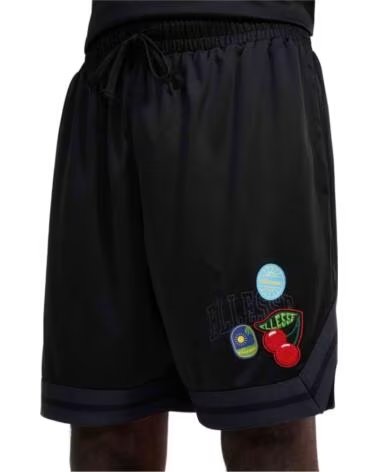 ELLESSE PANTALONCINI BELLIC NERI DA UOMO NEGRO
