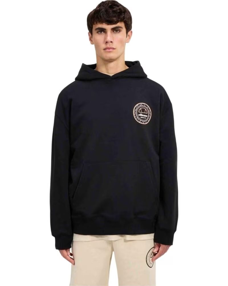 ELLESSE SUDADERA CON CAPUCHA LEVANTE NEGRO