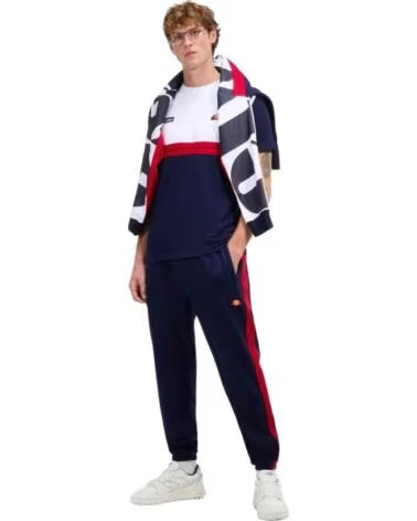 ELLESSE PANTALONI JOGGER RUFFALO BLU MARINO