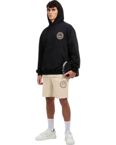 ELLESSE SUDADERA CON CAPUCHA LEVANTE NEGRO