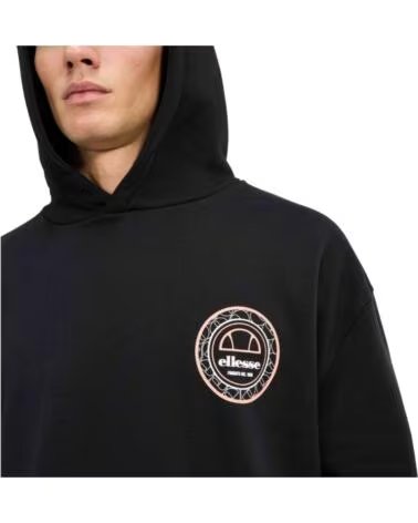 ELLESSE SUDADERA CON CAPUCHA LEVANTE NEGRO