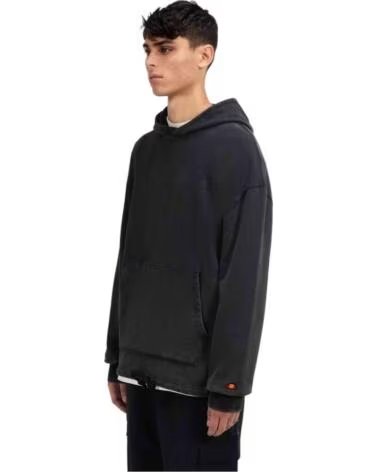 ELLESSE SUDADERA CON CAPUCHA MAROTTA NEGRA NEGRO