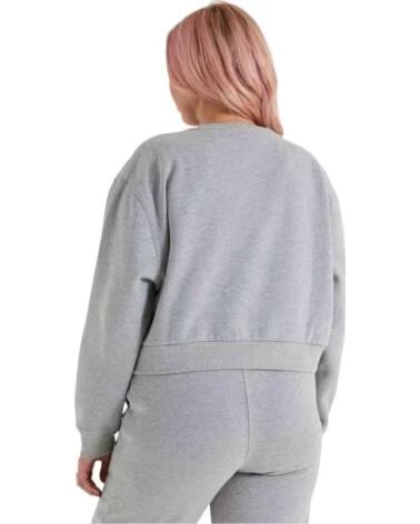 ELLESSE NESTER CROP SWEATSHIRT GREY MARL GRIS JASPEADO