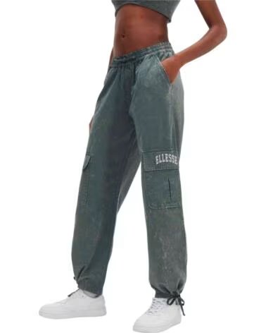 ELLESSE PANTALON CARGO FEMME STACI VERT VERDE OSCURO