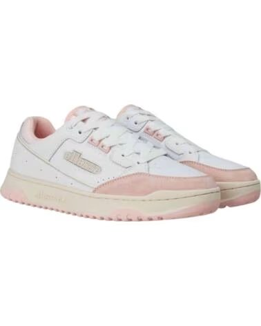 BASKETS ELLESSE LS987 CUPSOLE BLANCHES ET ROSES WHTPNK