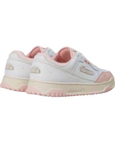 BASKETS ELLESSE LS987 CUPSOLE BLANCHES ET ROSES WHTPNK