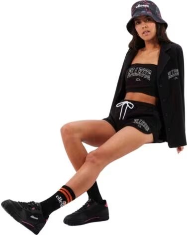 ELLESSE PANTALÓN CORTO DEPORTIVO BAROFFIO PARA MUJER NEGRO