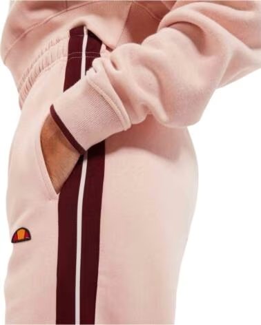 ELLESSE PANTALONI JOGGER RADICE DA DONNA IN ROSA CLARO