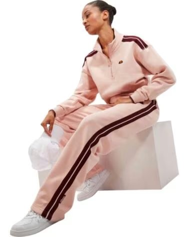 ELLESSE PANTALONI JOGGER RADICE DA DONNA IN ROSA CLARO