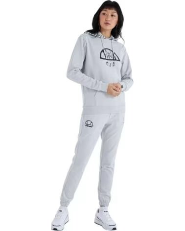 ELLESSE FELPA CON CAPPUCCIO ARQUES MJB GRIS CLARO