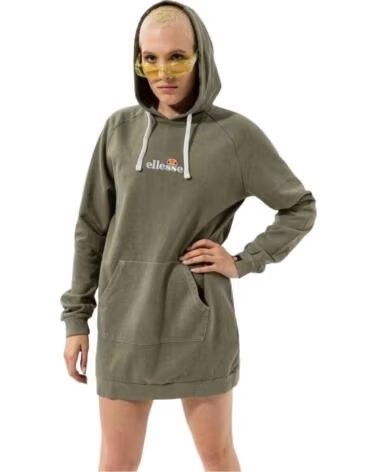 ELLESSE SWEATSHIRT COM CAPUZ MULHER SGK13152 KHAKI