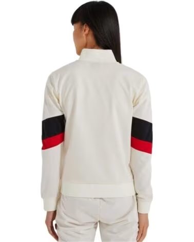 ELLESSE FELPA SRK12419 CON ZIP DONNA BLANCO ROTO