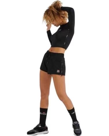 ELLESSE PANTALÓN CORTO DEPORTIVO VENO NEGRO PARA MUJER