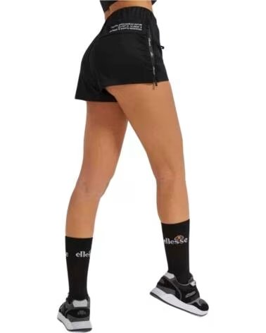 ELLESSE PANTALÓN CORTO DEPORTIVO VENO NEGRO PARA MUJER