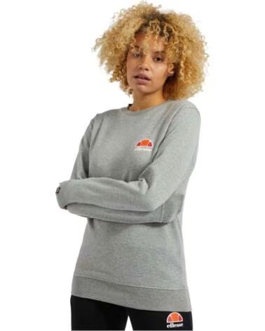ELLESSE ASHBURTON SWEATSHIRT FOR WOMEN IN HEATHER GREY GRIS JASPEADO