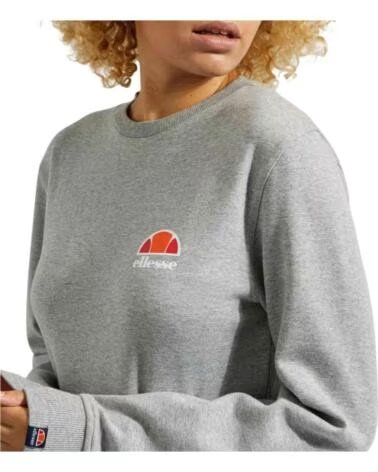 ELLESSE ASHBURTON SWEATSHIRT FOR WOMEN IN HEATHER GREY GRIS JASPEADO