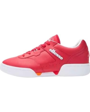 ELLESSE SNEAKERS PIACENTINO 20 IN PELLE ROSSO E BIANCO
