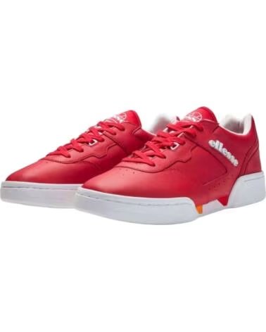 ELLESSE SNEAKERS PIACENTINO 20 IN PELLE ROSSO E BIANCO
