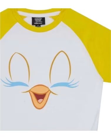 ELLESSE LOONEY TUNES TWEETY T-SHIRT WHITE BLANCO