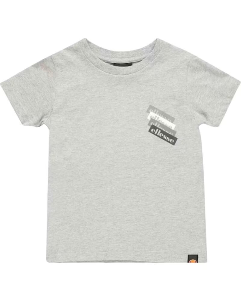 ELLESSE DANIYAL KURZARM-T-SHIRT GRIS JASPEADO