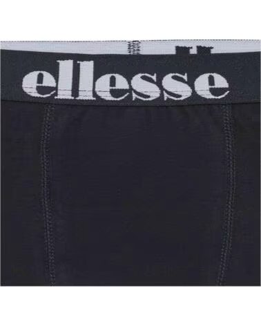 ELLESSE 5 PACK BOXER SHORTS FOR KIDS NEGRO