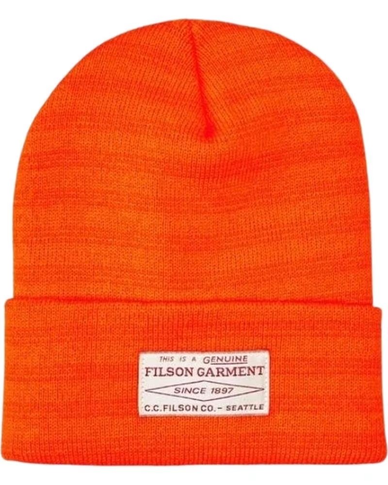 FILSON GORRO BALLARD WATCH CAP BLAZE EN NARANJA PARA HOMBRE ORANGE