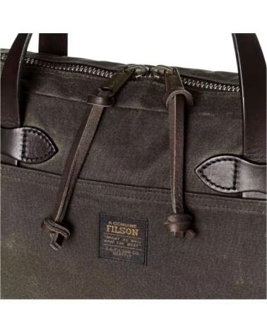 FILSON TIN CLOTH COMPACT AKTENTASCHE OTTER GREEN