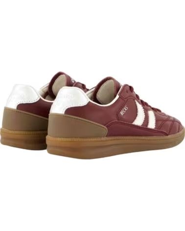 COOLWAY ZAPATILLAS BECKS BURDEOS ESTILO RETRO PARA MUJER BUR