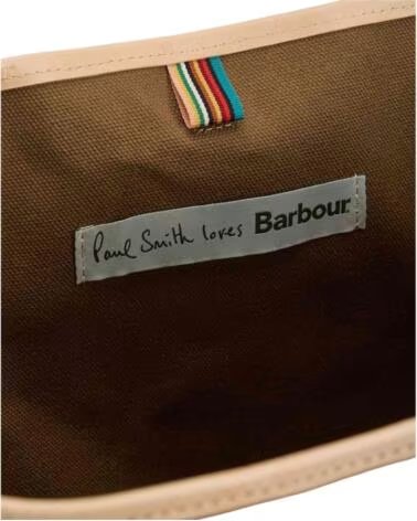 BARBOUR UBA0772SN71 BAG WITH BLUE NET