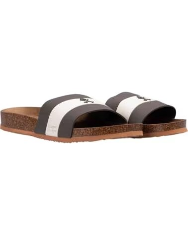 HARPER NEYER SANDÁLIAS & CORK POOL HOMEM CASTANHO SOMBRA OLIVA