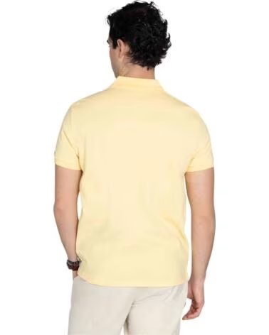 HARPER NEYER POLO DE MANGA CURTA & ICON AMARELA PARA HOMEM AMARILLO BRILLO